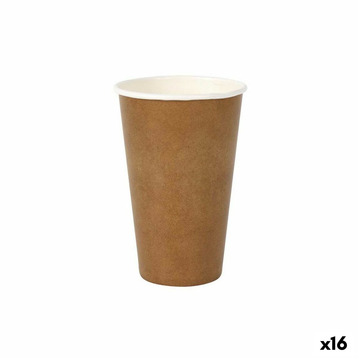 Ice cream Algon Disposable kraft paper 6 pieces 450 ml (16 pieces)