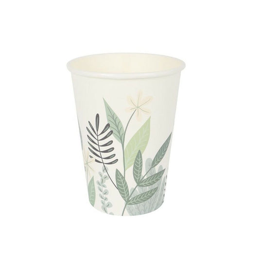 Algon Disposable Paper Cup Floral 330 ml (144pcs)