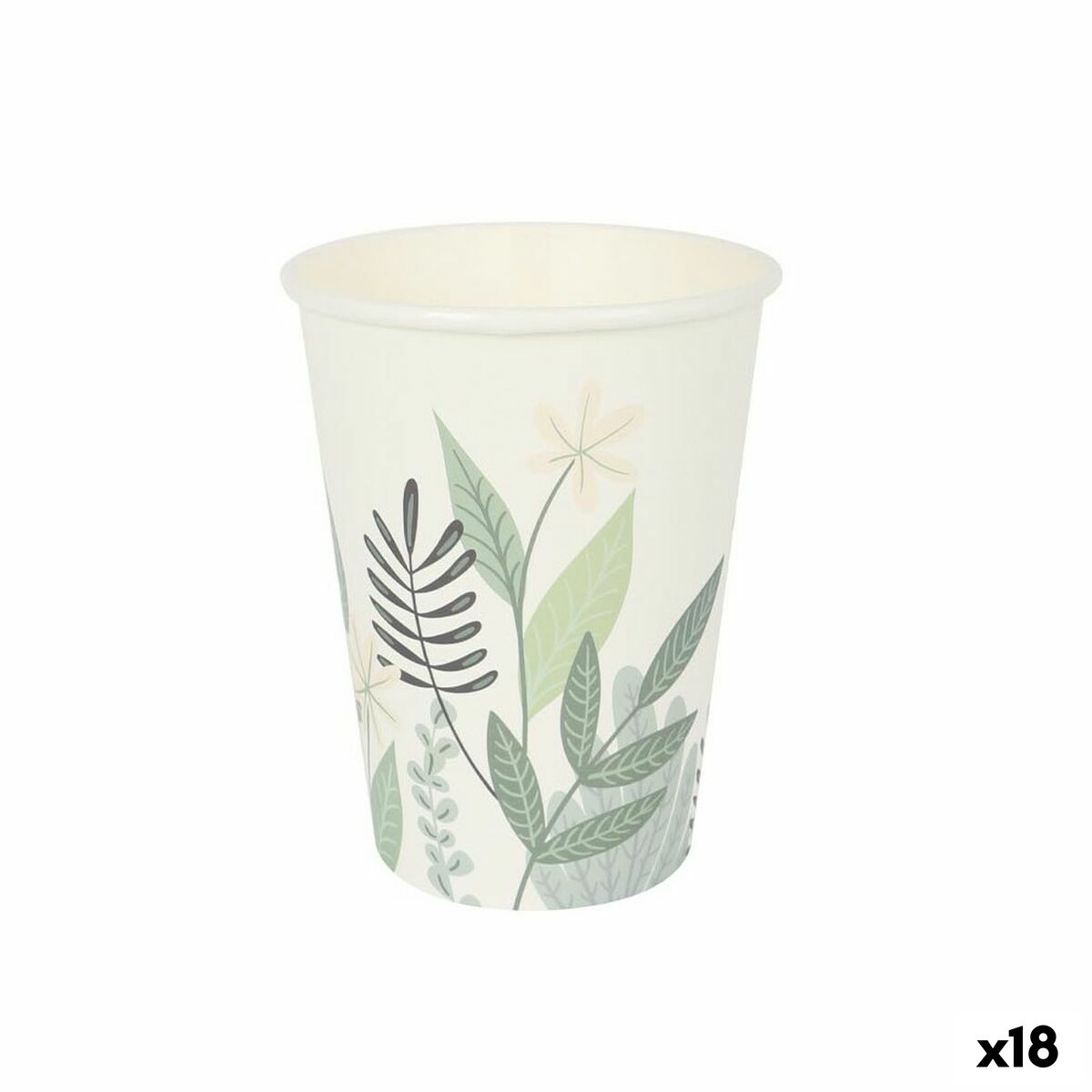 Algon Disposable Paper Cup Floral 330 ml (144pcs)