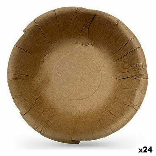 Bowl set Algon Disposable kraft paper 6 pieces 450 ml (24 pieces)