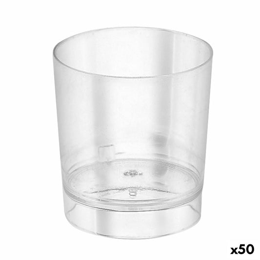 Set med snapsglas Algon Återanvändningsbar Transparent 10 Delar 35 ml (50 antal)