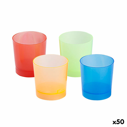 Set med snapsglas Algon Återanvändningsbar 10 Delar 35 ml (50 antal)