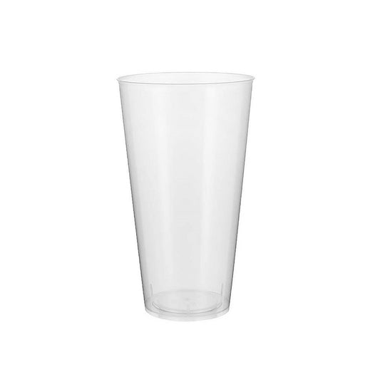 Set med återanvändbara glas Algon Plast Transparent 450 ml (320st)