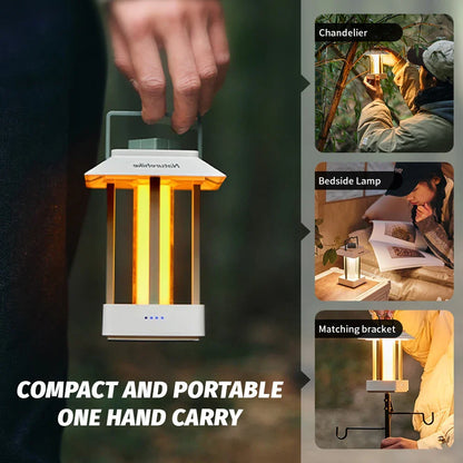 Ultralight Portable Camping Lamp Green – Outdoor Tent Lantern
