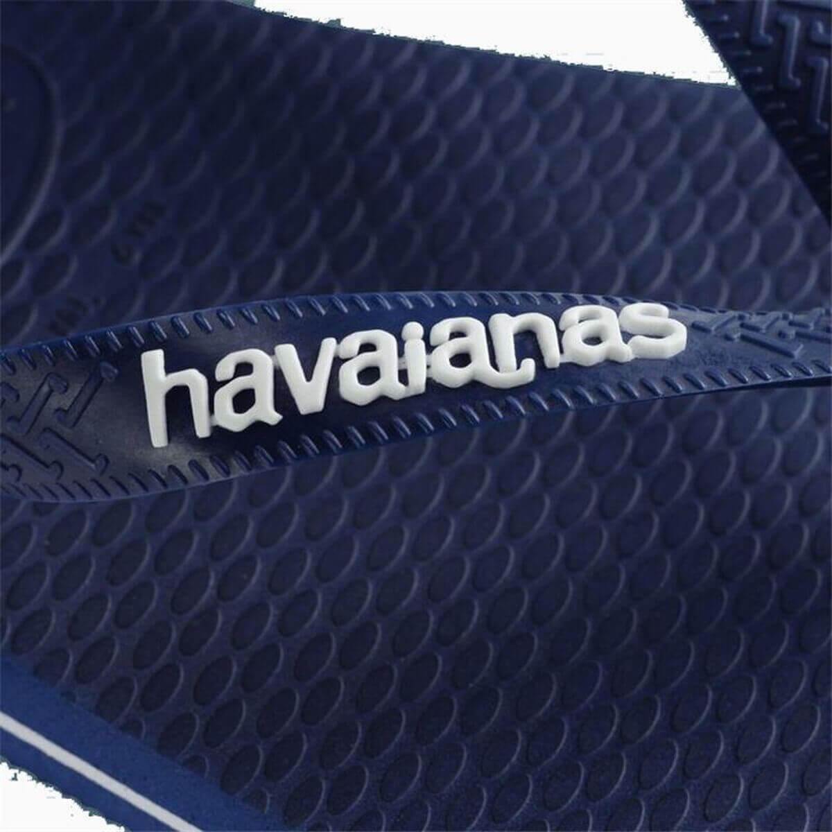 Strandtofflor Herr Havaianas Logo Filete Blå 44-45 finns hos Aktivcamping