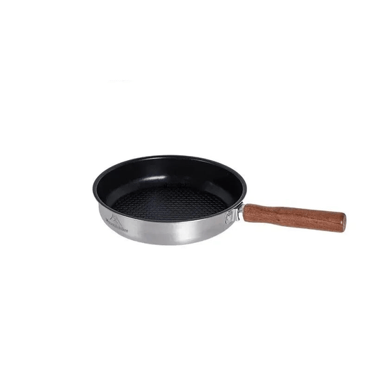 Camping Stekpanna Non-Stick Rostfritt Stål Lättviktsdesign Silver finns hos Aktivcamping