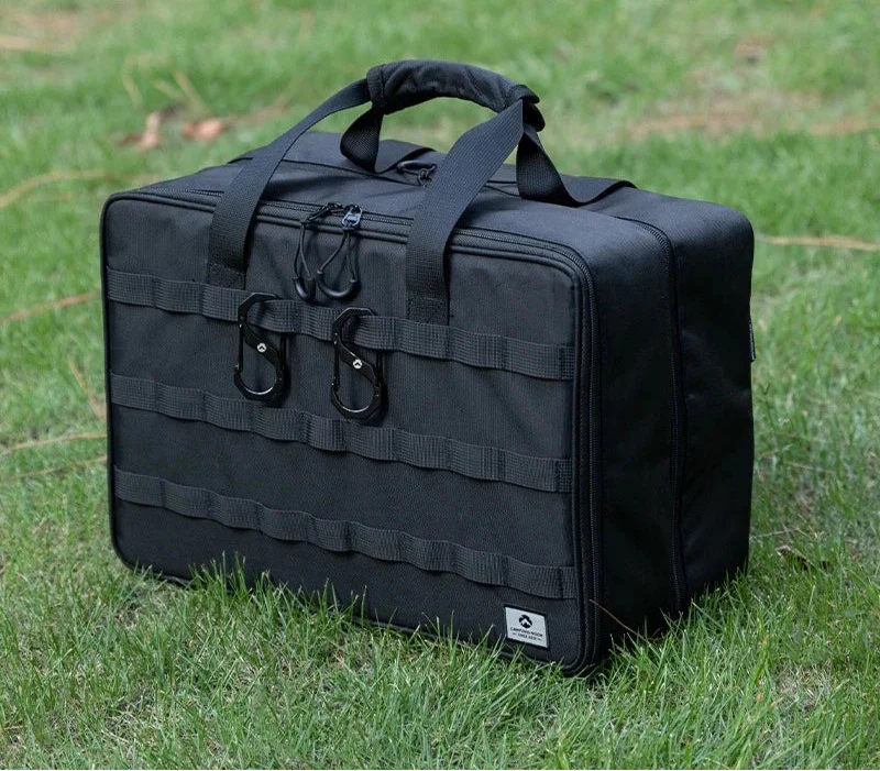 Taktisk Förvaringsväska för camping svart robust