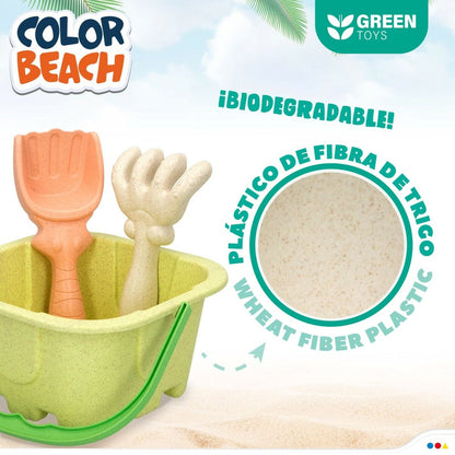 Beach toys set Colorbaby 19.5 x 10 x 19.5 cm (number of 4)