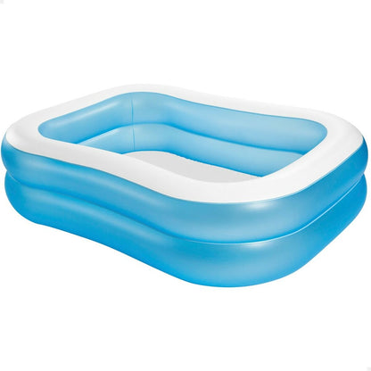 Unlockable pool Intex Blue White Blue/White 540 L 203 x 48 x 152 cm (3 pieces)