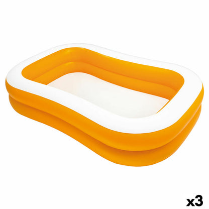 Unlockable pool Intex Mandarin Orange 600 L 229 x 48 x 152 cm (3 pieces)