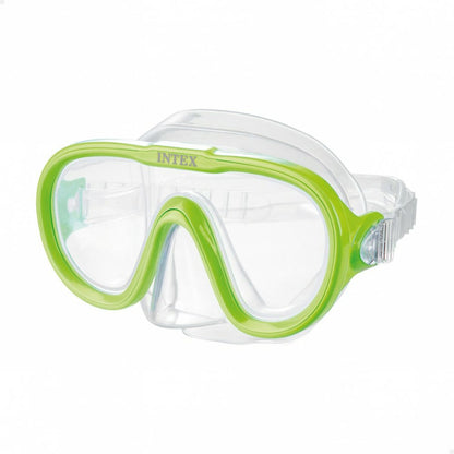 Snorkel och cyklop Intex Adventurer Grön