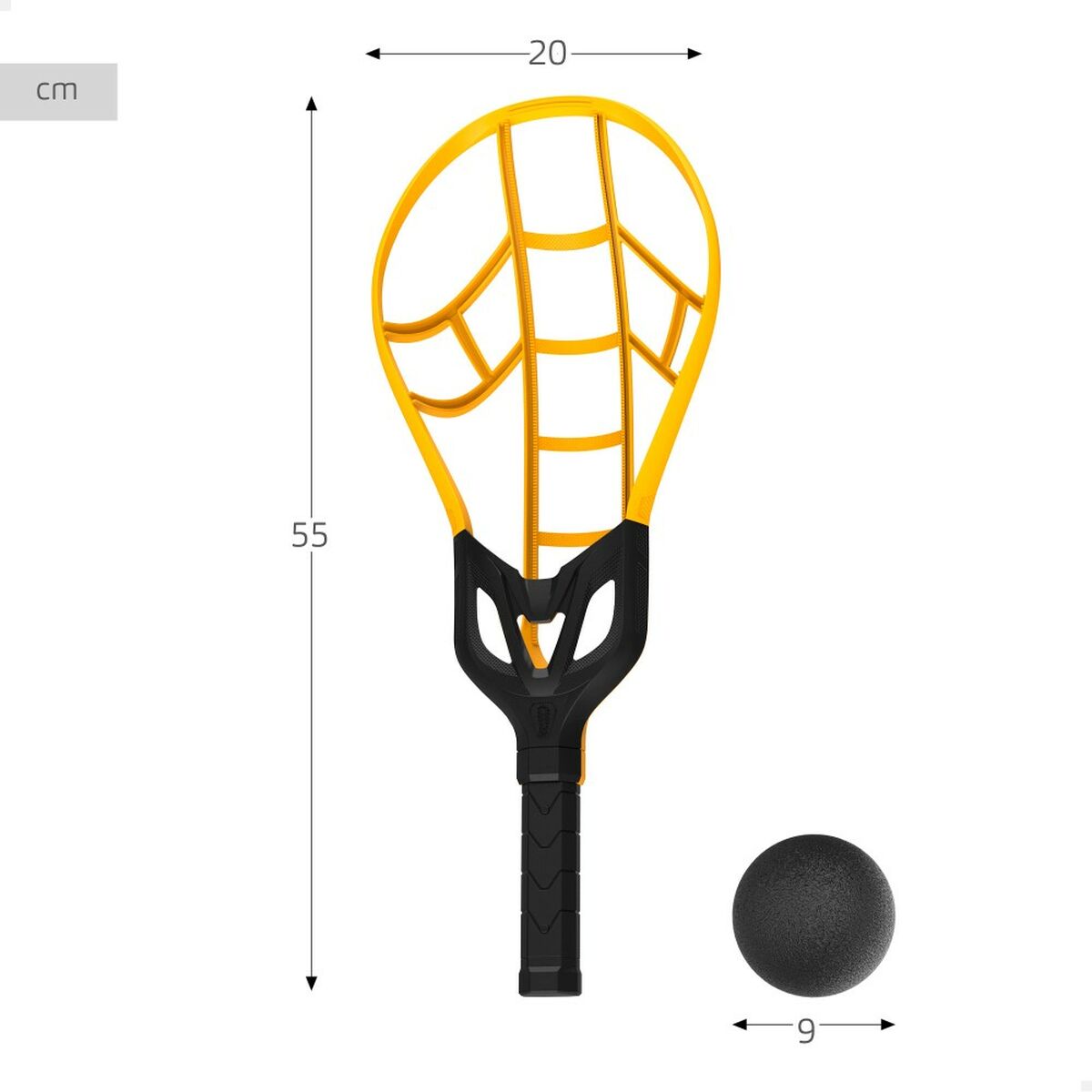 Racket-set Wham-O 20 x 55 x 10 cm (3 antal)