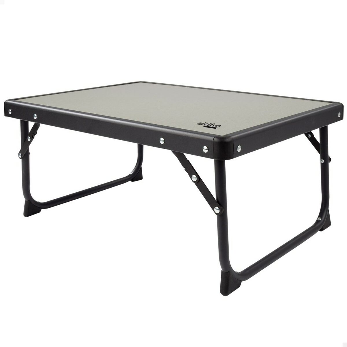 Folding table Aktive Camping Grey 56 x 25 x 40 cm (2 pieces)