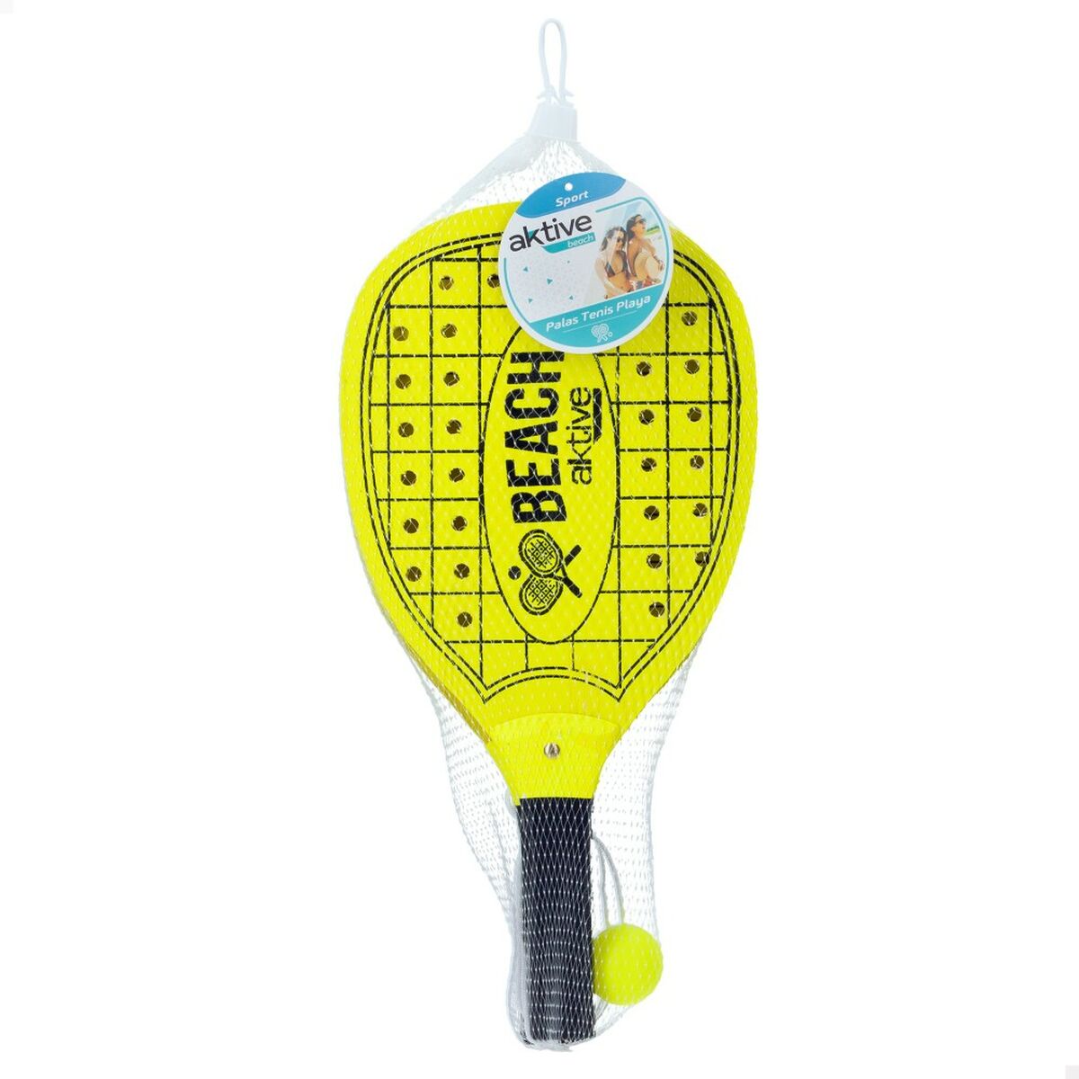 Beach shovels with ball Active 20 x 40 cm (12 quantity)