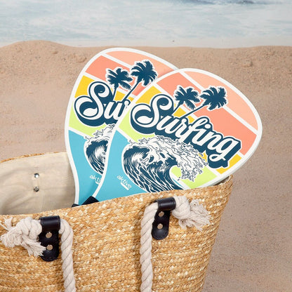 Strandspadar med boll Aktive Surfing 20 x 40 cm (12 antal)