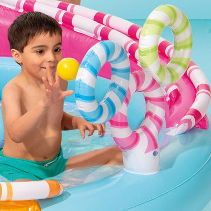 Inflatable children's paddling pool Intex Candy 165 L 170 x 122 x 168 cm (2-pack)