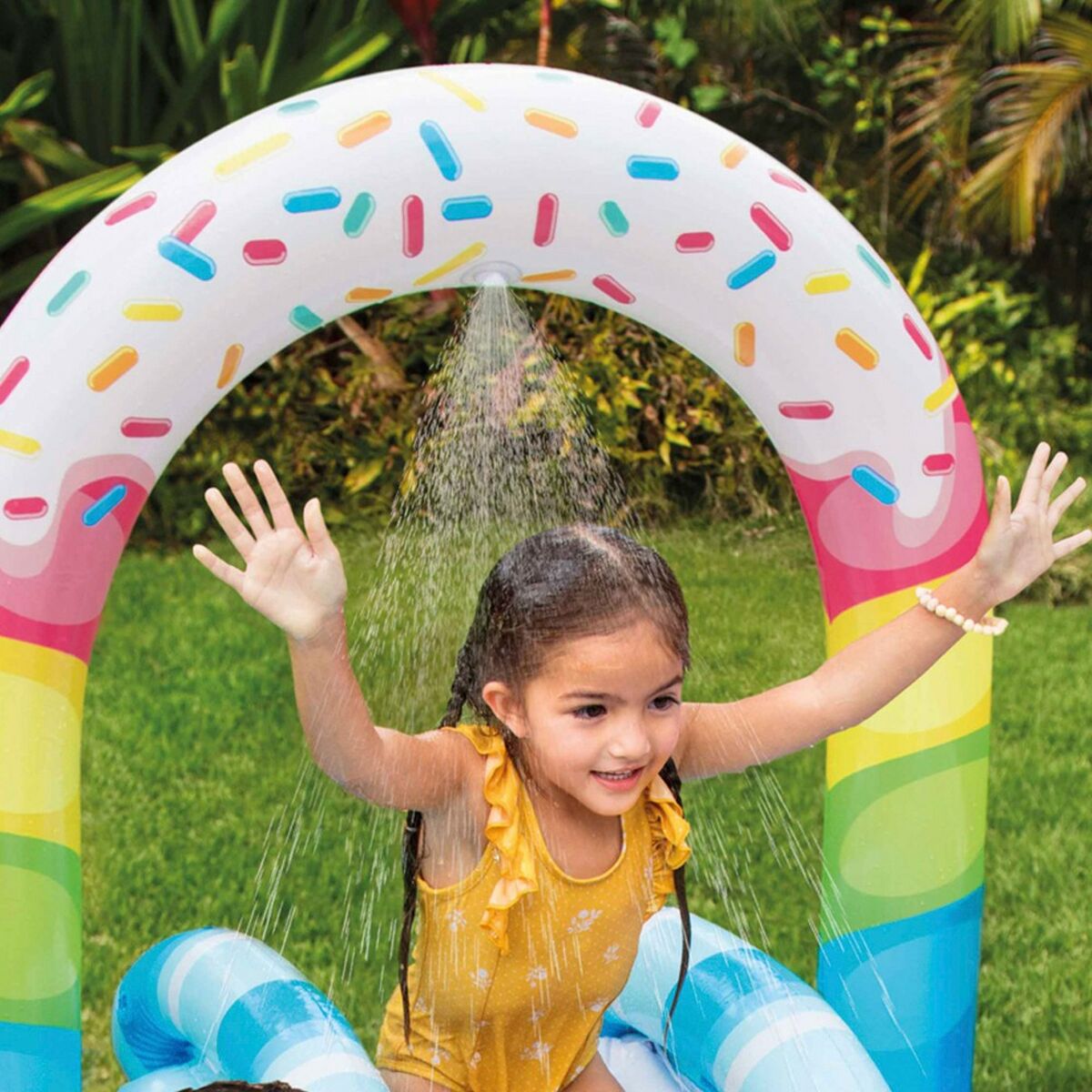 Inflatable children's paddling pool Intex Candy 165 L 170 x 122 x 168 cm (2-pack)