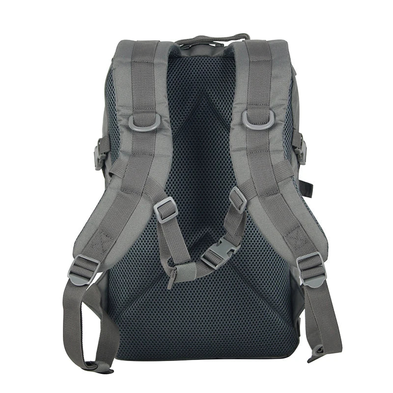 Ryggsäck Vattentät Taktisk Grå – Robust, Multifunktionell Backpack