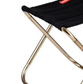Fiskestol Ultralätt Mini Hopfällbar Aluminium Stol