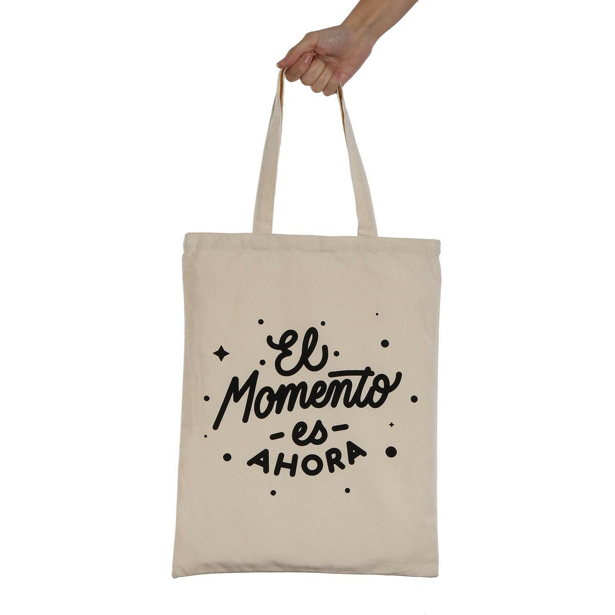 Shoppingväska Versa El momento es ahora Polyester 36 x 48 x 36 cm finns hos Aktivcamping