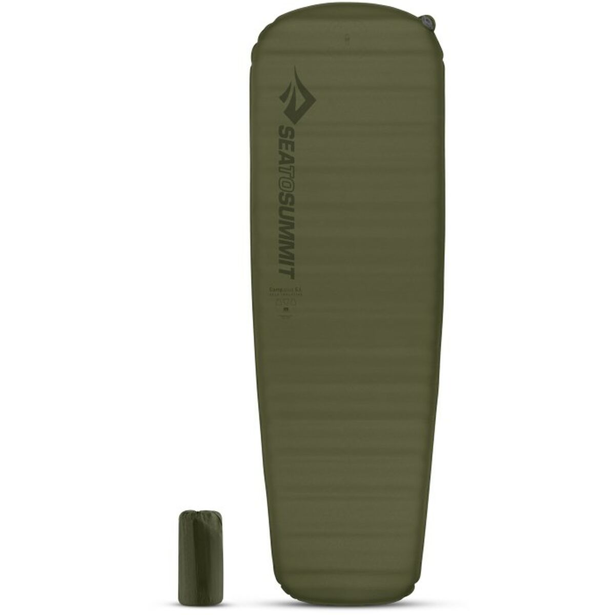 Självuppblåsande madrass Sea to Summit CAMP PLUS S.I. Grön Polyester finns hos Aktivcamping