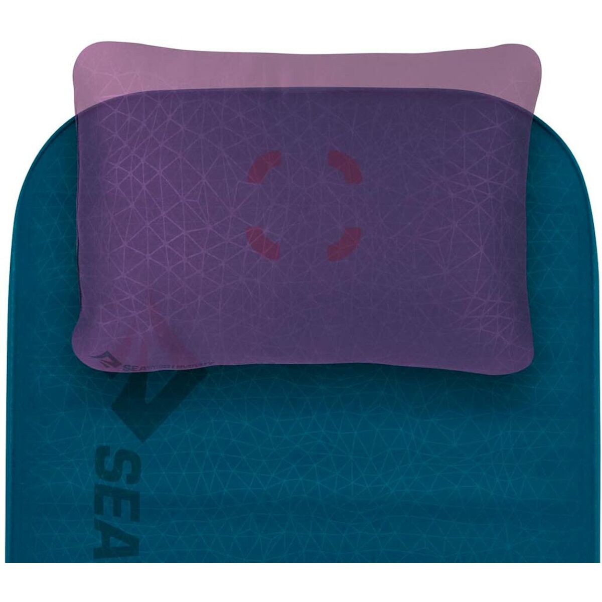 Självuppblåsande madrass Sea to Summit Comfort Deluxe Blå Polyester finns hos Aktivcamping