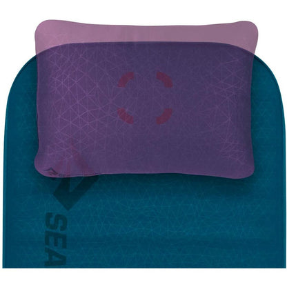 Självuppblåsande madrass Sea to Summit Comfort Deluxe Blå Polyester finns hos Aktivcamping
