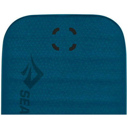 Självuppblåsande madrass Sea to Summit Comfort Deluxe Blå Polyester finns hos Aktivcamping