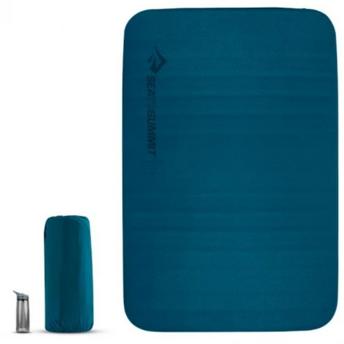 Självuppblåsande madrass Sea to Summit Comfort Deluxe Blå Polyester finns hos Aktivcamping