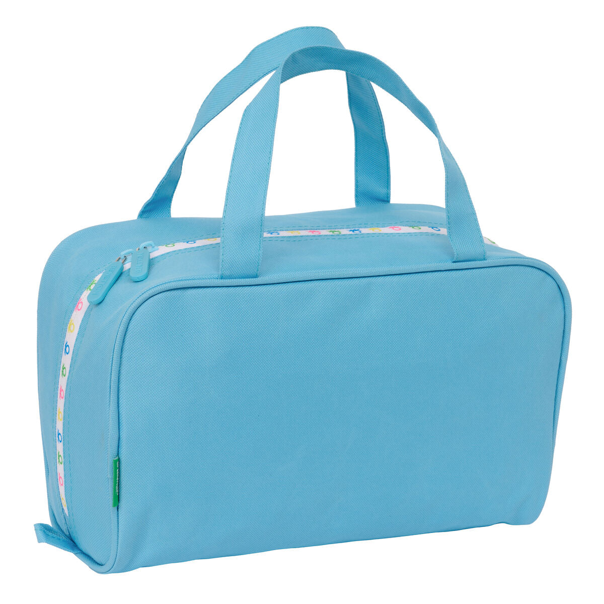 Skolnecessär Benetton Spring Himmelsblå 31 x 14 x 19 cm finns hos Aktivcamping