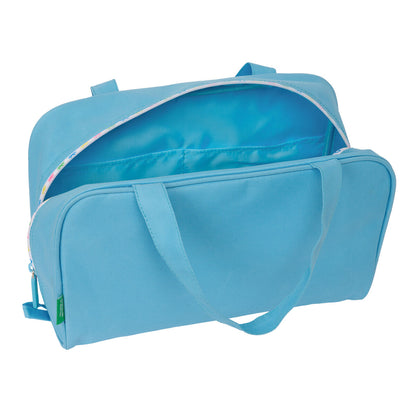 Skolnecessär Benetton Spring Himmelsblå 31 x 14 x 19 cm finns hos Aktivcamping