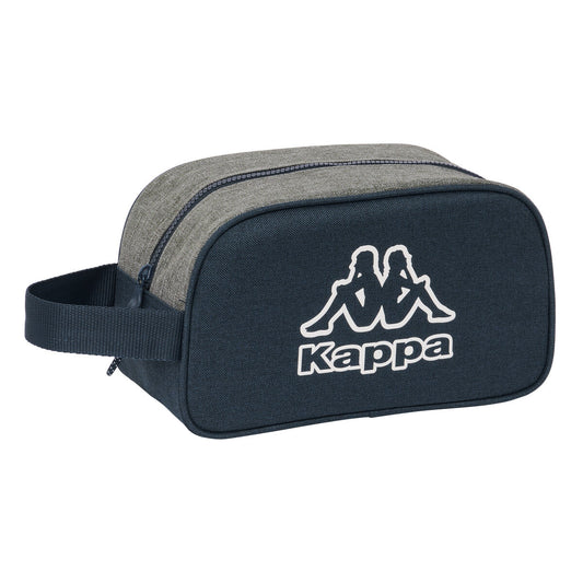 Skolnecessär Kappa Dark navy Grå Marinblå 26 x 15 x 12 cm finns hos Aktivcamping