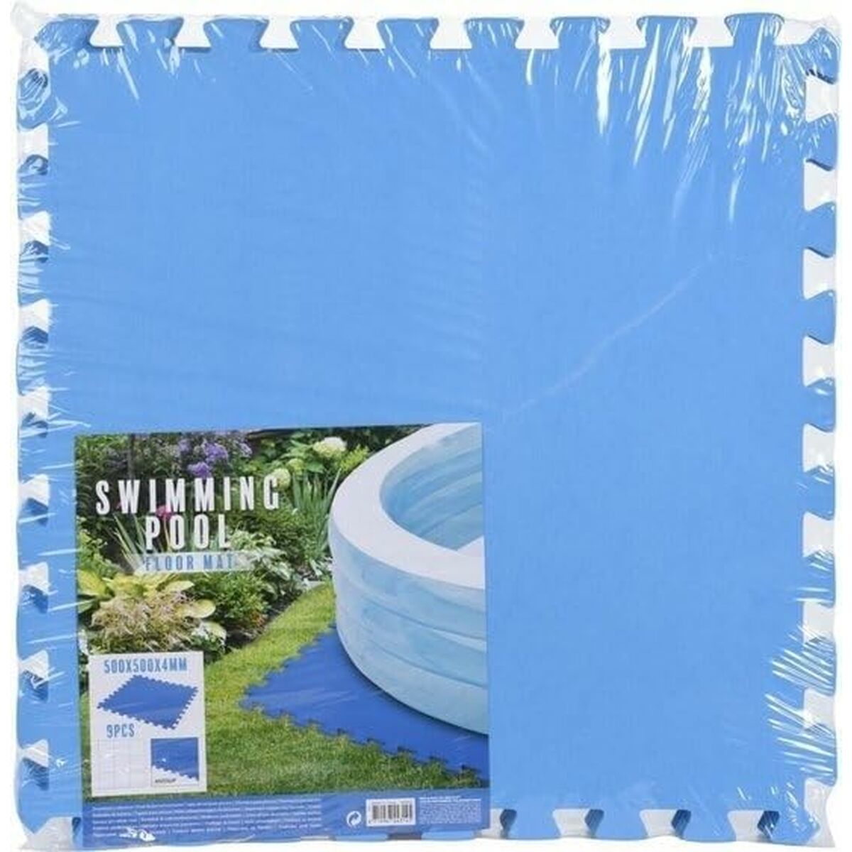 Skyddande golv för flyttbara pooler 50 x 50 cm (9 antal) finns hos Aktivcamping