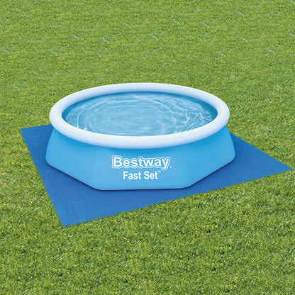 Skyddande golv för flyttbara pooler Bestway 335 x 335 cm (1 antal) finns hos Aktivcamping
