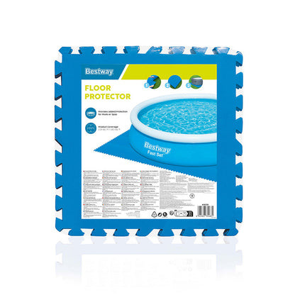 Skyddande golv för flyttbara pooler Bestway 50 x 50 cm - finns hos Aktivcamping
