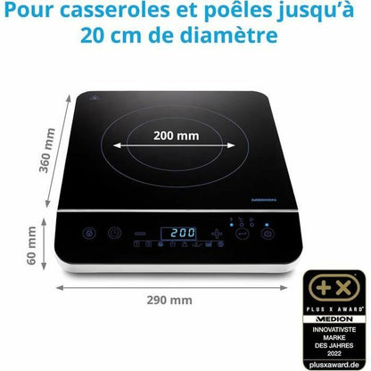 Skylt Medion Svart 2000 W finns hos Aktivcamping