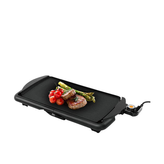 Slät grillplatta EDM 07663 Svart 2000 W finns hos Aktivcamping