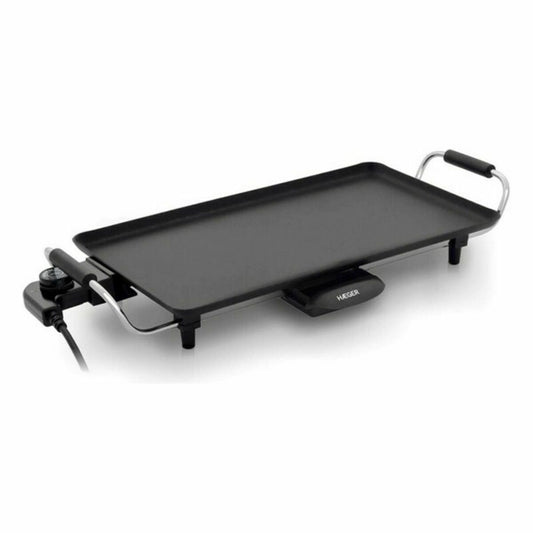 Slät grillplatta Haeger GR-200.010A Svart 2000 W finns hos Aktivcamping