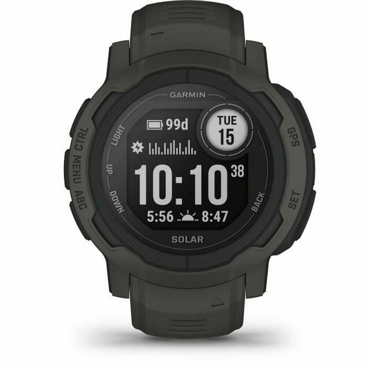 Smartklocka Aktivitetsarmband GARMIN Instinct 2 Solar finns hos Aktivcamping