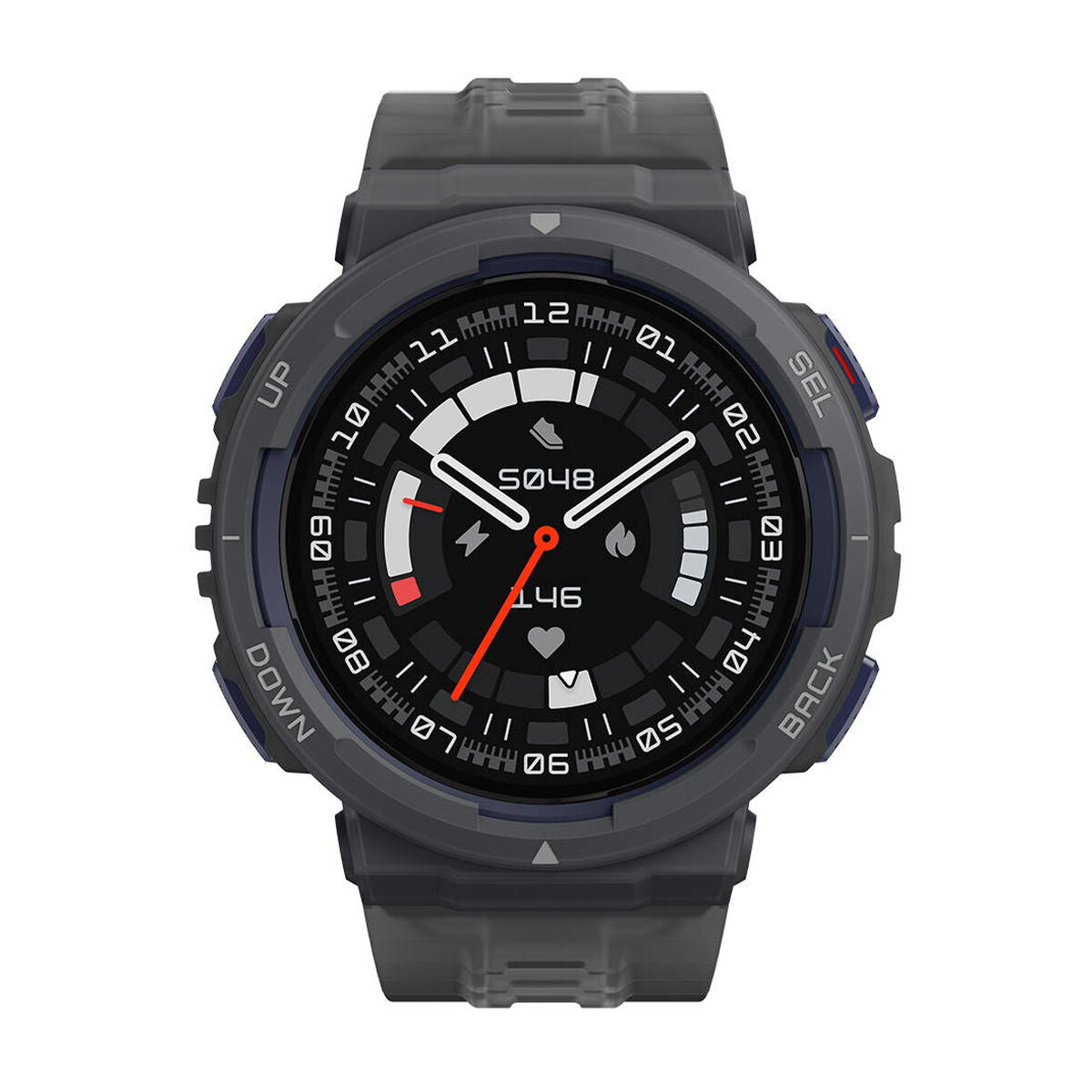 Smartklocka Amazfit Active Edge Svart Grå 1,75" 46 mm finns hos Aktivcamping