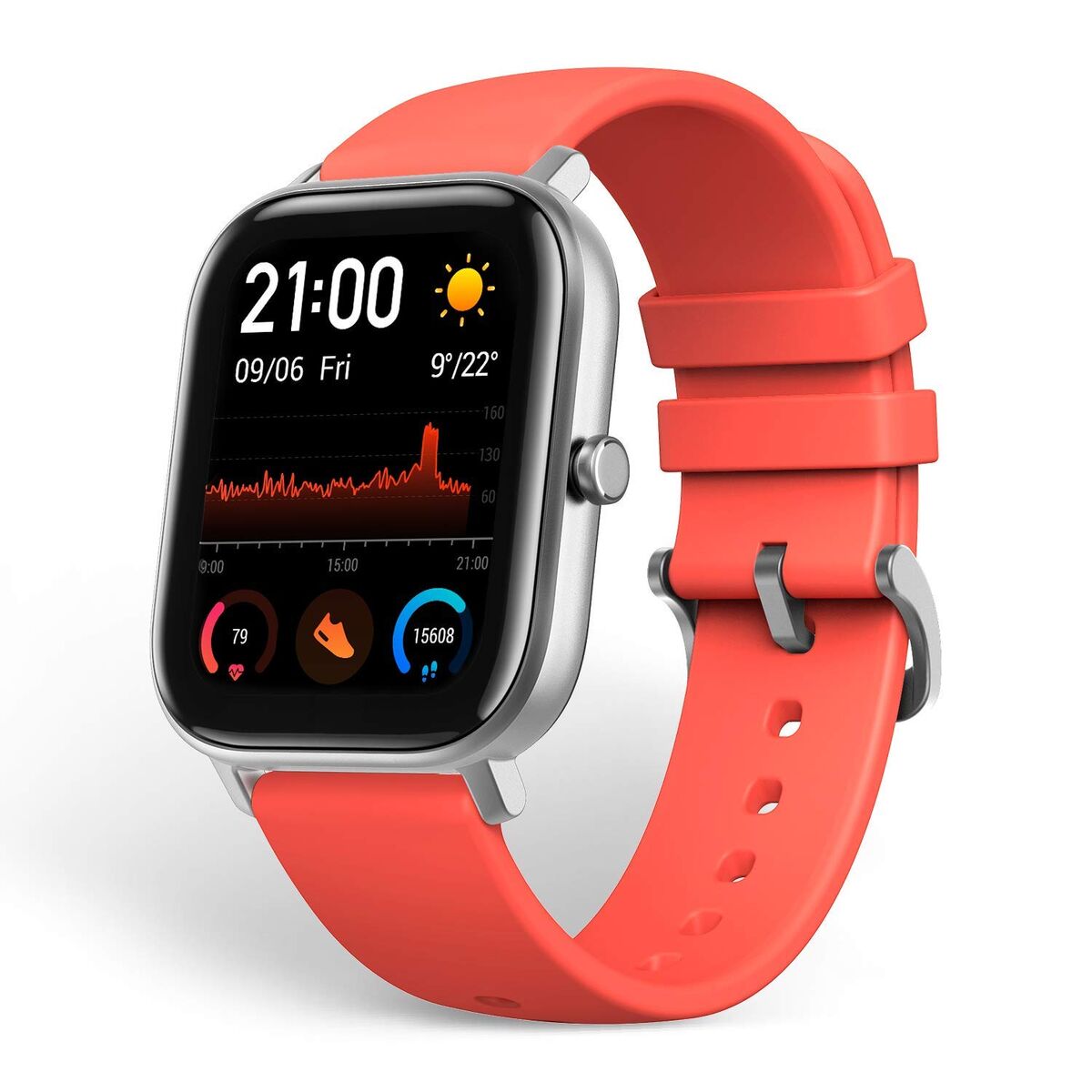Smartklocka Amazfit GTS 42 mm Orange finns hos Aktivcamping