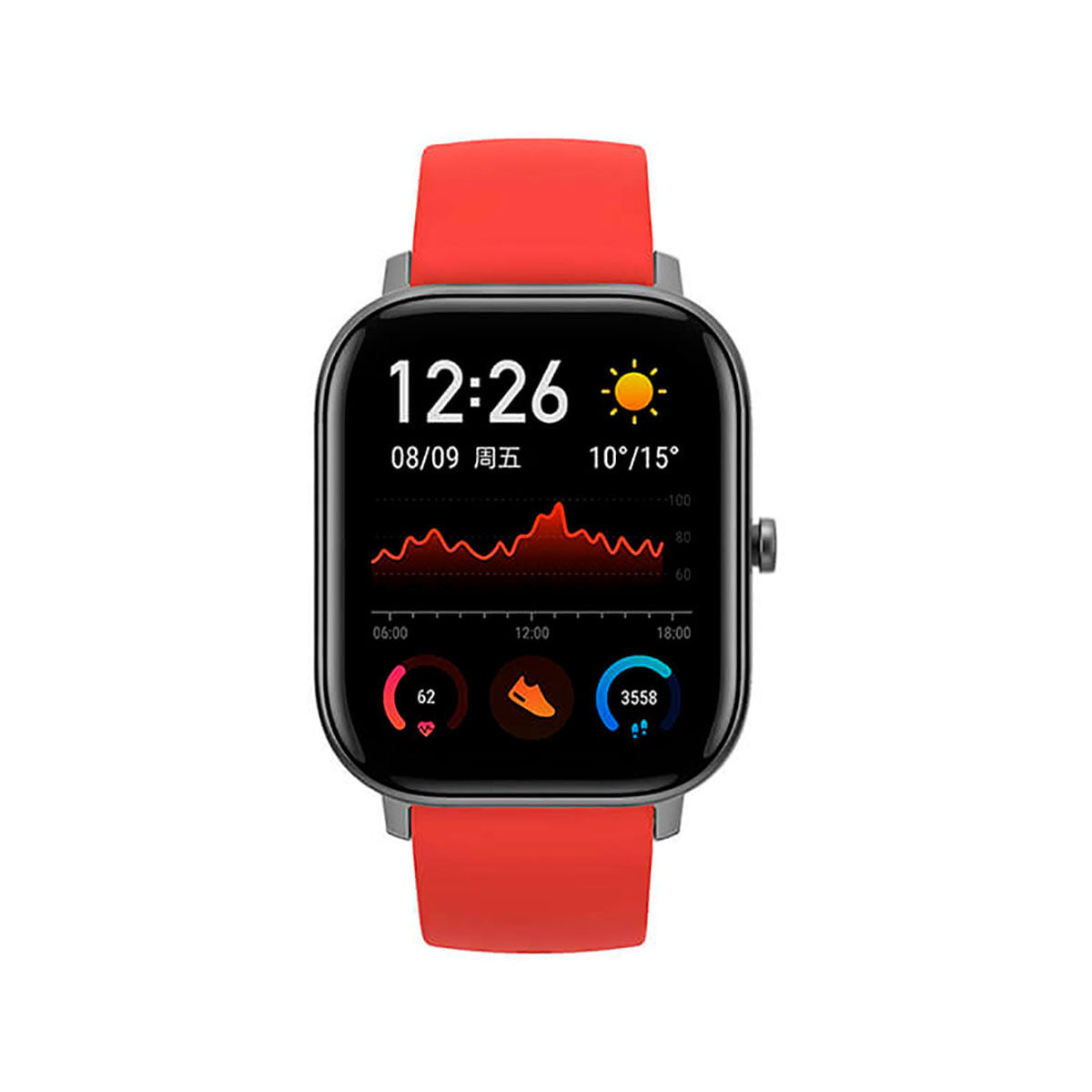 Smartklocka Amazfit GTS 42 mm Orange finns hos Aktivcamping