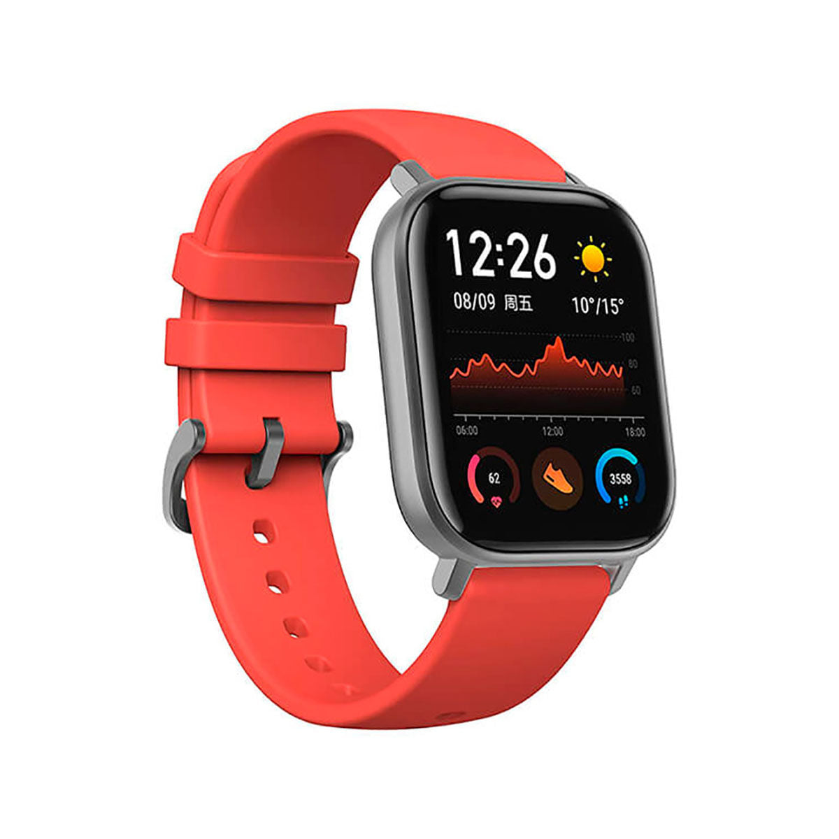 Smartklocka Amazfit GTS 42 mm Orange finns hos Aktivcamping