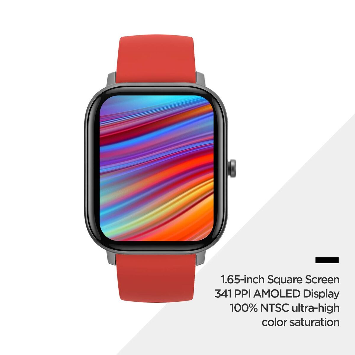 Smartklocka Amazfit GTS 42 mm Orange finns hos Aktivcamping