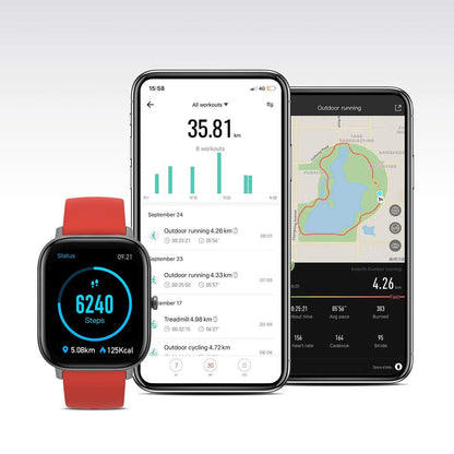 Smartklocka Amazfit GTS 42 mm Orange finns hos Aktivcamping