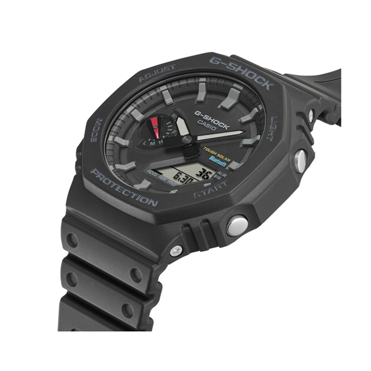 Smartklocka Casio NEW OAK - BLUETOOTH + TOUGH SOLAR finns hos Aktivcamping