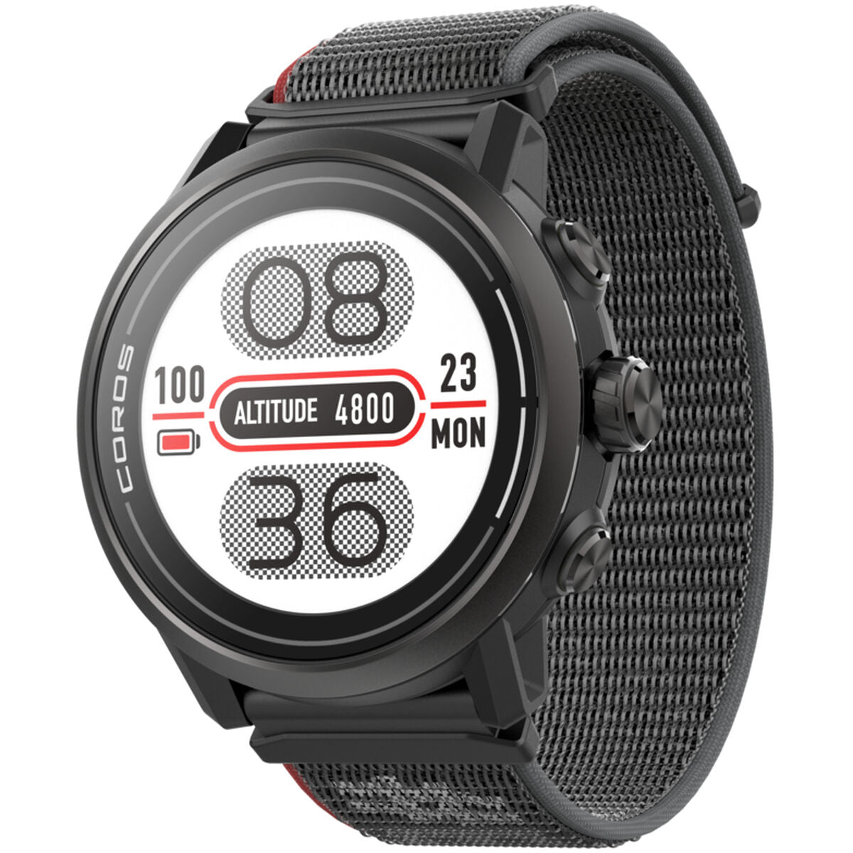 Smartklocka Coros WAPX2-BLK Svart 1,2" finns hos Aktivcamping