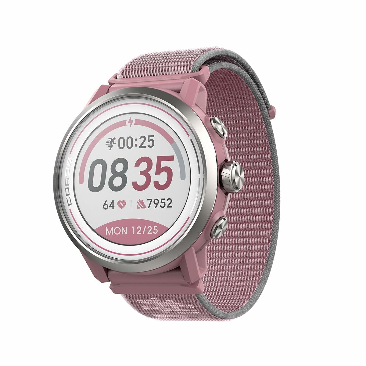 Smartklocka Coros WAPX2-PNK Svart Rosa 1,2" finns hos Aktivcamping