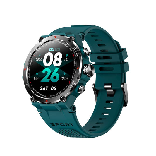 Smartklocka DCU STRAVA Turkos 1,3" finns hos Aktivcamping