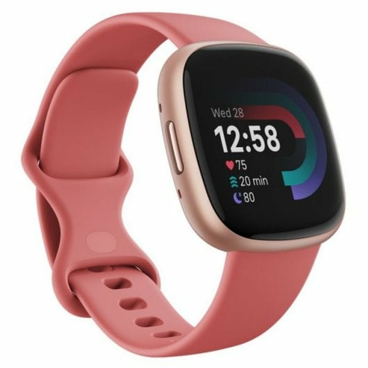 Smartklocka Fitbit Versa 4 Rosa 1,58" - finns hos aktivcamping.se